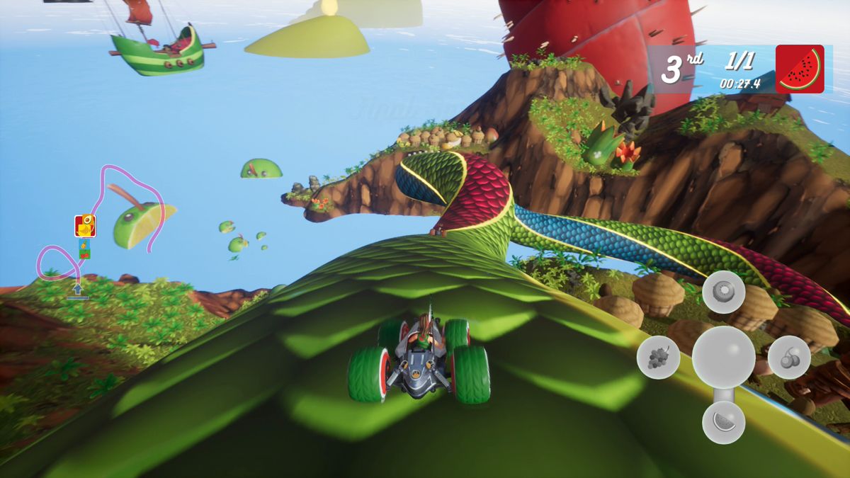 All-Star Fruit Racing screenshot 4 for Nintendo Switch